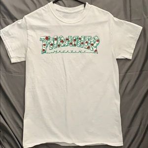 Thrasher White Graphic Tee
